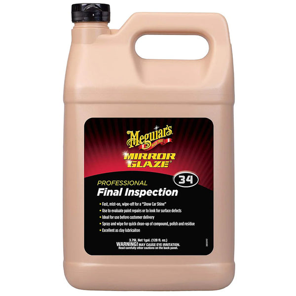 Meguiar's Professional Final Inspection Wipe-Off Detailer - 1 Gallon [M3401] - Image 1