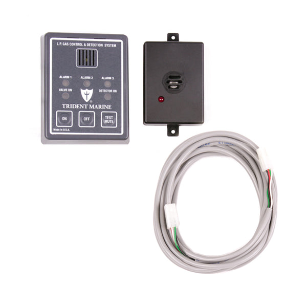 Trident Marine 12/24V Full Detection Panel w/Gas Detector  10' Quick Cable - Solenoid Not Included [1300-7760] - Image 1