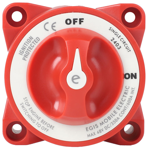 Egis E-Series 350A Battery Switch Off/On [2403] - Image 1