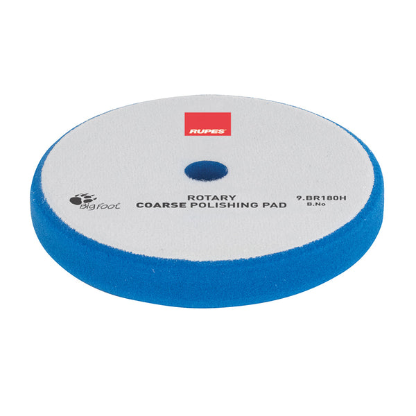 RUPES Rotary Coarse Polishing Foam Pad 155/160mm - Blue [9.BR180H] - Image 1