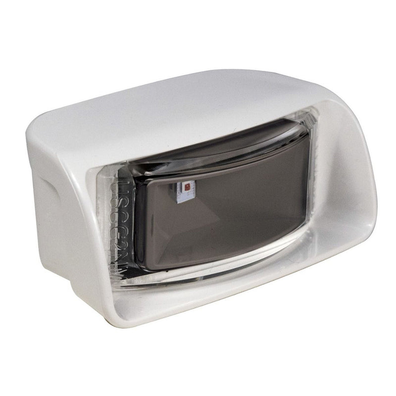 Lumitec Contour Drop-In Navigation Light - Port Red - White Housing [101846]