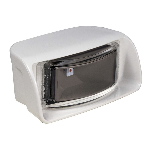 Lumitec Contour Drop-In Navigation Light - Starboard Green - White Housing [101836] - Image 1