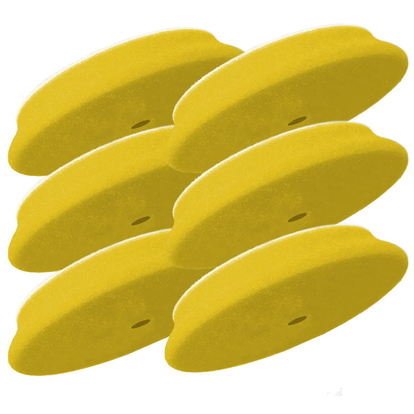 RUPES D-A Fine Finishing Foam Pad 40mm - Yellow *6-Pack [9.DA40M/6] - Image 1