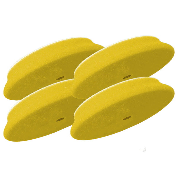 RUPES D-A Fine Finishing Foam Pad 70mm - Yellow *4-Pack [9.DA70M/4] - Image 1