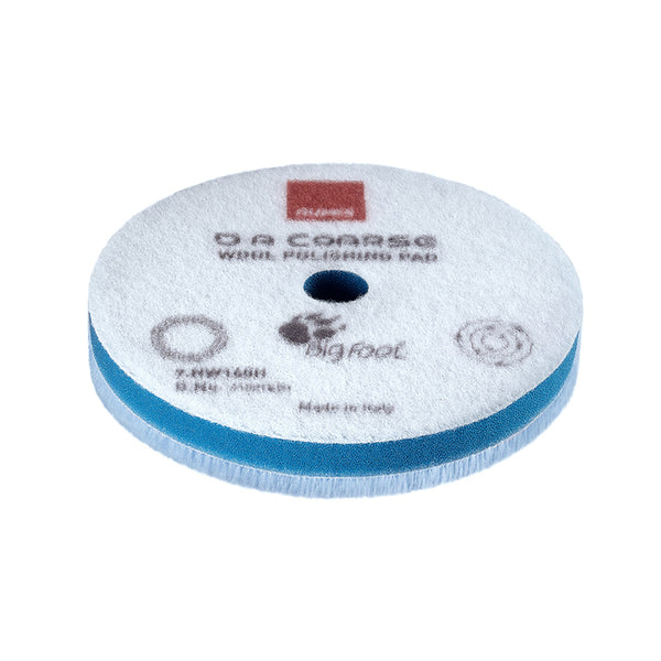 RUPES D-A Coarse Wool Polishing Pad 160mm - Blue [9.NW160H] - Image 1