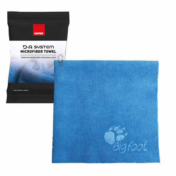 RUPES D-A System Microfiber Towel 16x16 - Blue [9.BF9050] - Image 1