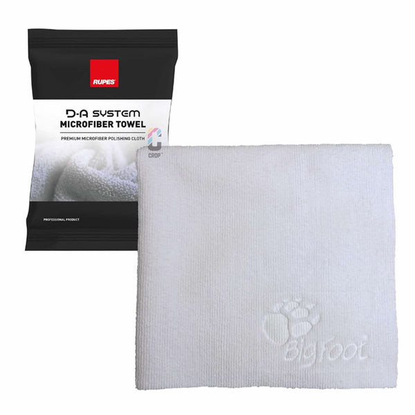 RUPES D-A System Microfiber Towel 16x16 - White [9.BF9070] - Image 1