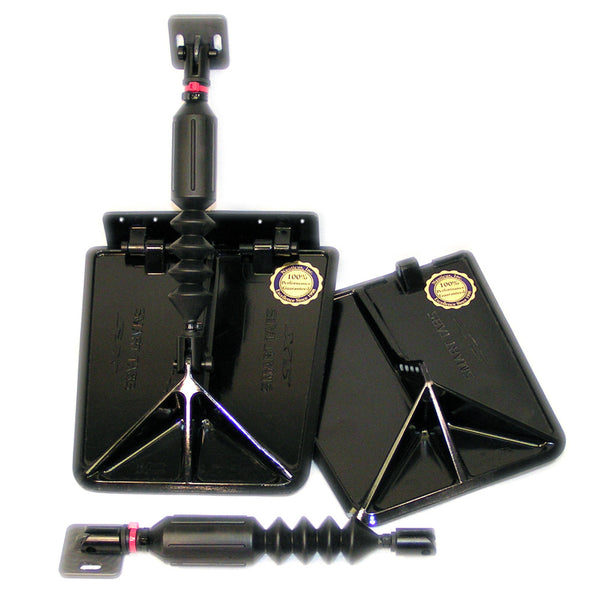Smart Tab SX Composite Trim Tabs by Lectrotab 9.5 x 10 f/15'-18 Boat w/60 - 135HP - Black [SX9510-60] - Image 1