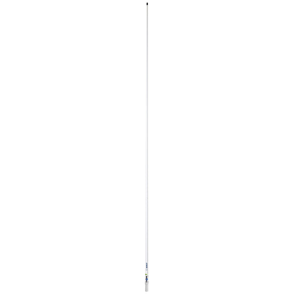 Scout 8' QuickFit White VHF Antenna w/5M Cable + FME Quick 6 Foam Filled 6db Solid Brass  Copper Element [PF AN NVHF00040T] - Image 1