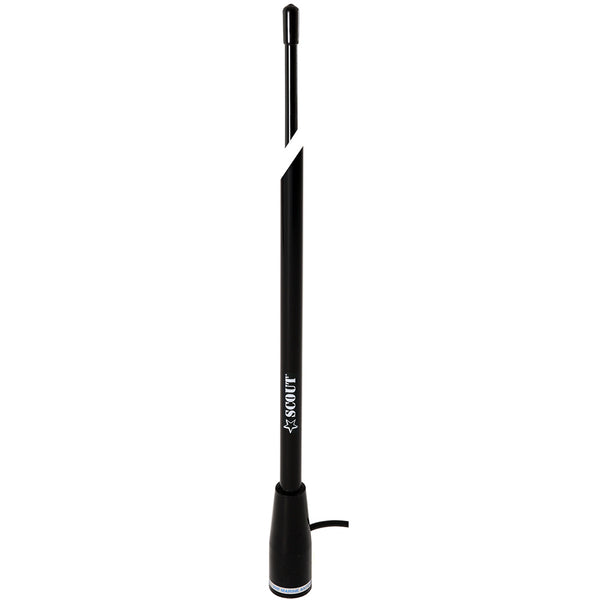 Scout 5' Black VHF Antenna 3dB Nylon Ferrule w/5M RG-58 Coax KS-22 [PF AN NVHF00004T] - Image 2
