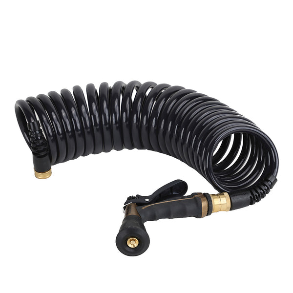 HoseCoil Commercial Pilot PRO 25' Hose Kit w/Boat Bumper Metal Body Nozzle [CPP2501K] - Image 1