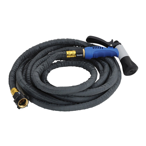 HoseCoil 10' Stainless Steel PRO Hose Kit w/Boat Bumper Plastic Body Nozzle [SSP10K] - Image 1
