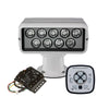 ACR RCL-100 LED White Searchlight w/URP-103 Wired Point Pad  URC-104 Master Controller [1978]