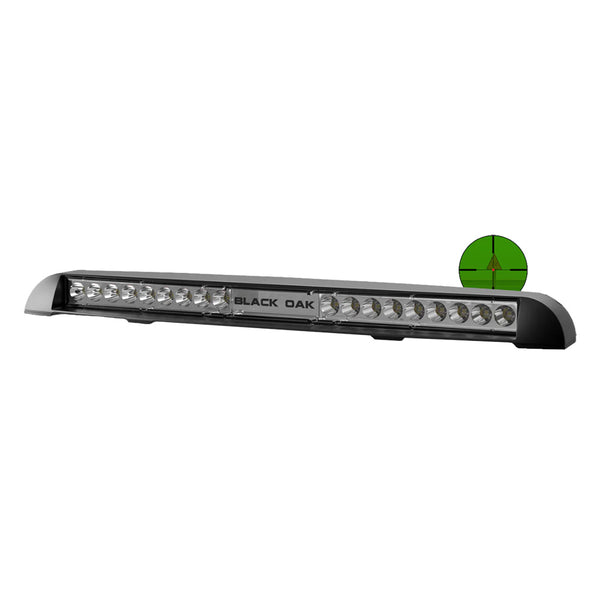 Black Oak Low Pro IR Light Bar - Black Housing - 850nm - Spot [LP-BSIR] - Image 1