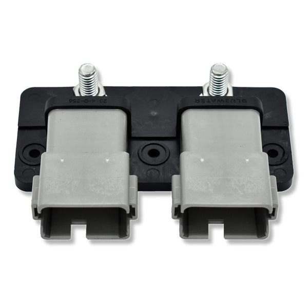 Bluewater Dual 12 Position Male Sealed Deutsch Connector Busbar  516 Stud 2314D256