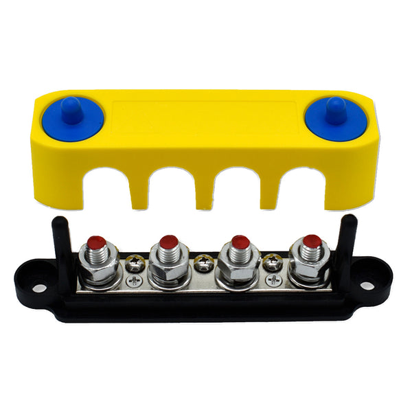 Bluewater Common Stud 4 Gang Positive Terminal Busbar wCover 313738B023