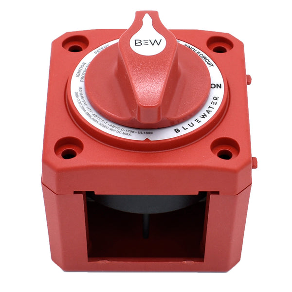 Bluewater On/Off Switch Battery Switch - Surface Mount - Red [9800-006-11] - Image 1