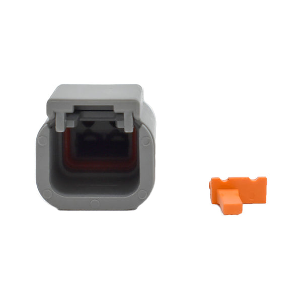 Bluewater 2 Position DTM Male Connector [DTM04-2P] - Image 1
