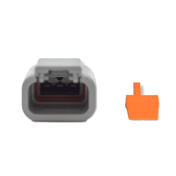 Bluewater 3 Position DTM Male Connector w/Wedge Lock [DTM04-3P] - Image 1