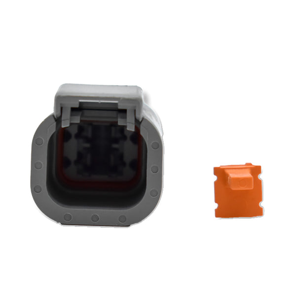 Bluewater 2 Position DTM Male Connector [DTM04-4P] - Image 1