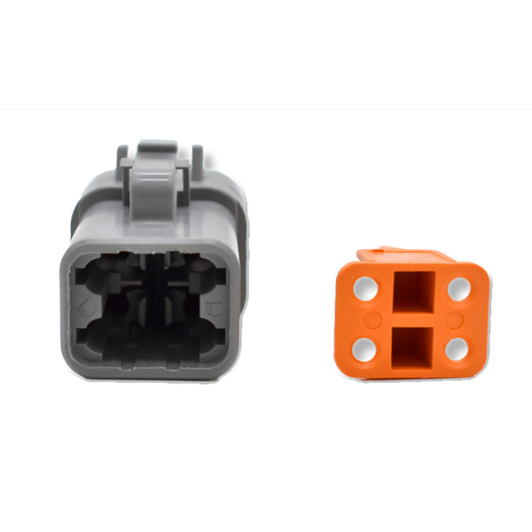 Bluewater 4 Position DTM Female Connector [DTM06-4S] - Image 1