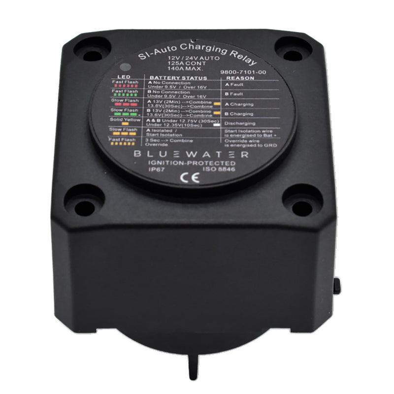 Bluewater Auto Charging Relay 12V - 140 AMP [9800-7101-00]