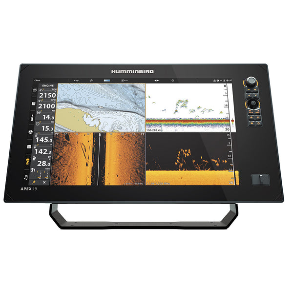 Humminbird APEX 19 VX MSI+ Chartplotter/Fishfinder w/Transom Mount Transducer [411240-1VX] - Image 1