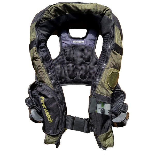 First Watch Auto/Manual Convertible 38G Inflatable PFD - Green [FW-40PROA/M-GN] - Image 1