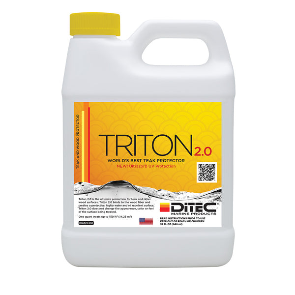 DiTEC TRITON 2.0 Teak  Wood Protectant - 32oz [AM-A8OQ-8NID] - Image 1