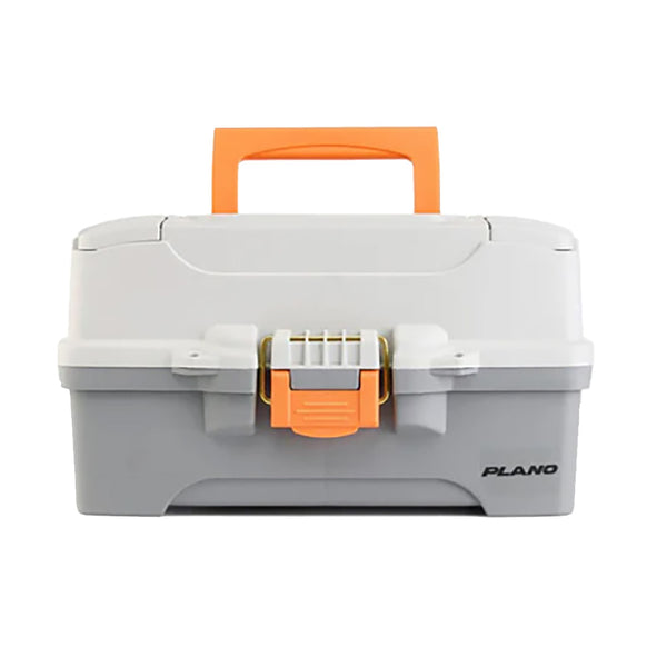 Plano Two-Tray Tackle Box - Light Grey/Dark Grey [P000403] - Image 1