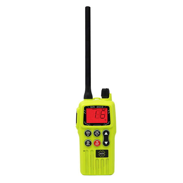 ACR SR303 Survival Radio VHF Multi-Channel GMDSS/FCC/MED w/Replaceable Lithium Ion Battery [4586] - Image 1