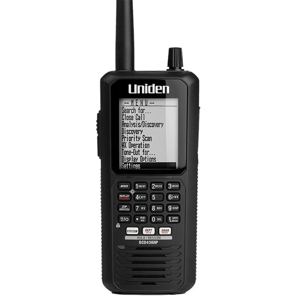 Uniden BCD436HP Easy-To-Use Digital Handheld Scanner [BCD436HP] - Image 1