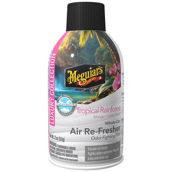 Meguiar's Tropical Rainforest Whole Car Air Re-Fresher Aerosol - 2oz [G262602] - Image 1