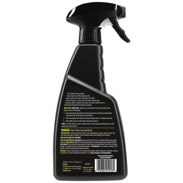 Meguiar's Foaming Floor Mat + Carpet Cleaner - 16oz [G262816] - Image 2