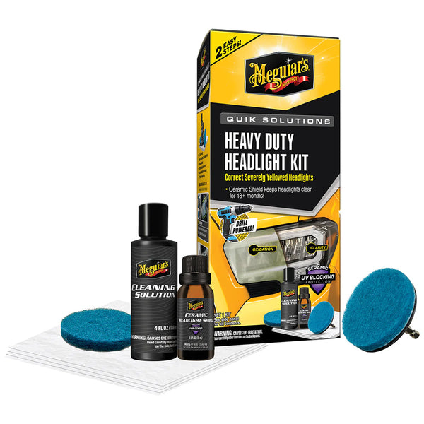 Meguiar's Quik Solutions Heavy Duty Headlight Kit [G55265] - Image 1
