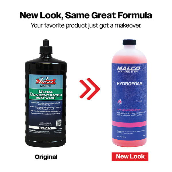 Malco HydroFoam Ultra Concentrated Boat Wash - 32oz [162032] - Image 3