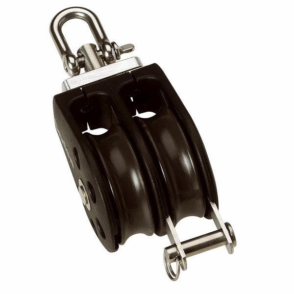 Barton Size 5 54mm Plain Bearing Pulley Block Double Swivel  Becket [N05231] - Image 1