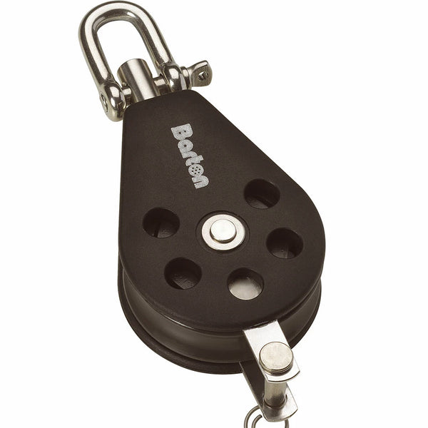 Barton Size 1 30mm Plain Bearing Pulley Block Single Swivel  Becket [N01131] - Image 1