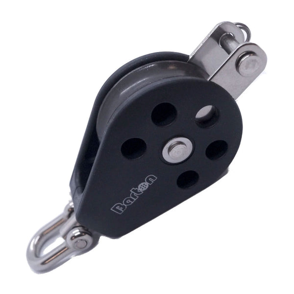 Barton Size 3 45mm Plain Bearing Pulley Block Single Swivel  Becket [N03131] - Image 1