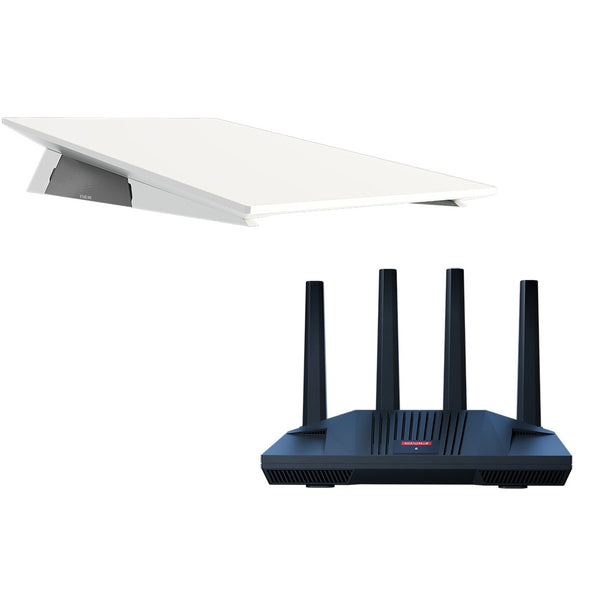 KVH Starlink Performance Gen 3 Kit w/Wedge Mount  CommBox Edge Core Communications Gateway  Wi-Fi Router [72-1113-WEDGE-CO] - Image 1