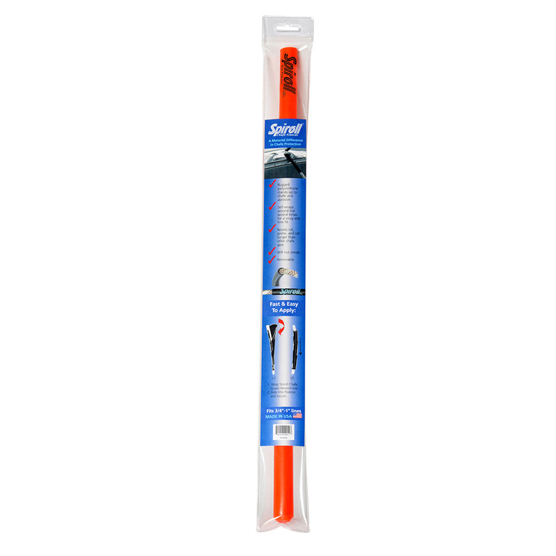 Spiroll Chafe Guard Orange for Lines up to 3/4