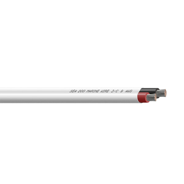 Sea-Dog 6/2 AWG Flat Duplex Wire Red/Black - 100' [8006202] - Image 1