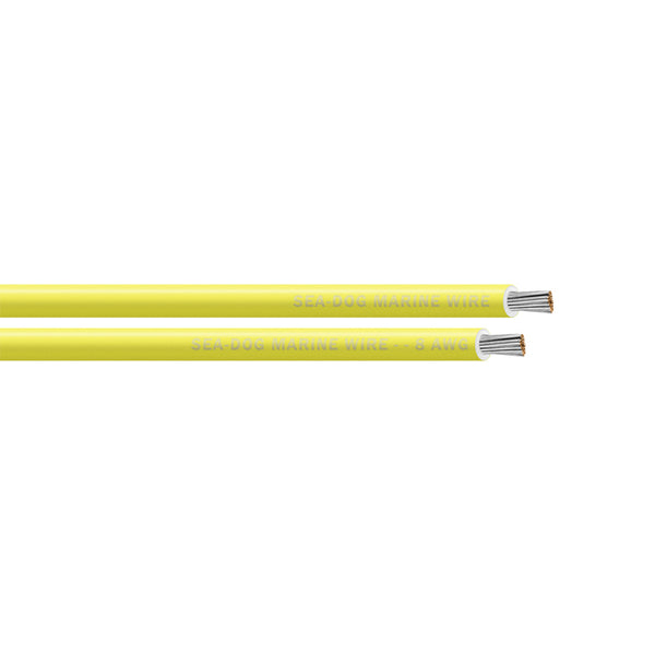 Sea-Dog 8 AWG Yellow Primary Wire - 1000' [8008039] - Image 1