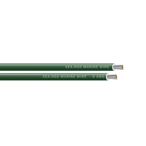 Sea-Dog 8 AWG Green Primary Wire - 250' [8008044] - Image 1