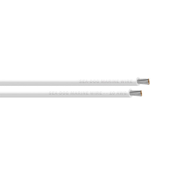 Sea-Dog 10 AWG White Primary Wire - 100' [8010052] - Image 1