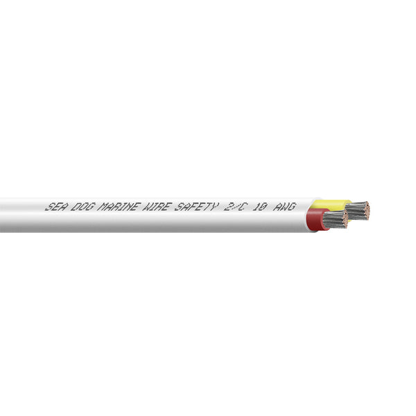 Sea-Dog 10/2 AWG Flat Duplex Safety Wire - Red/Yellow - 25' [8010220] - Image 1