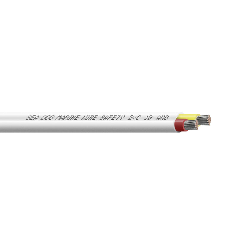 Sea-Dog 10/2 AWG Flat Duplex Safety Wire - Red/Yellow - 800' [8010228]