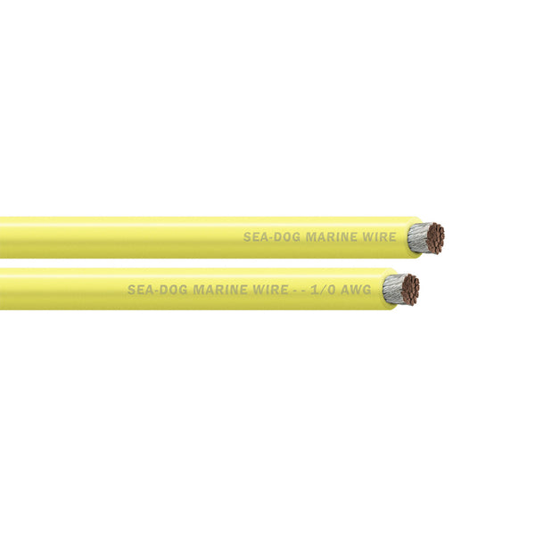 Sea-Dog 1/0 AWG Yellow Battery Cable - 250' [8011035] - Image 1