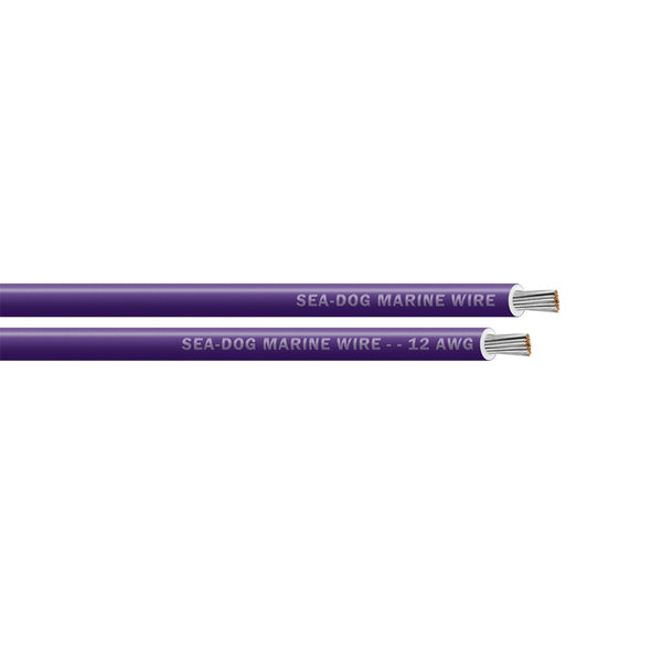 Sea-Dog 12 AWG Purple Primary Wire - 100' [8012102] - Image 1