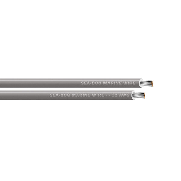 Sea-Dog 12 AWG Grey Primary Wire - 100' [8012112] - Image 1
